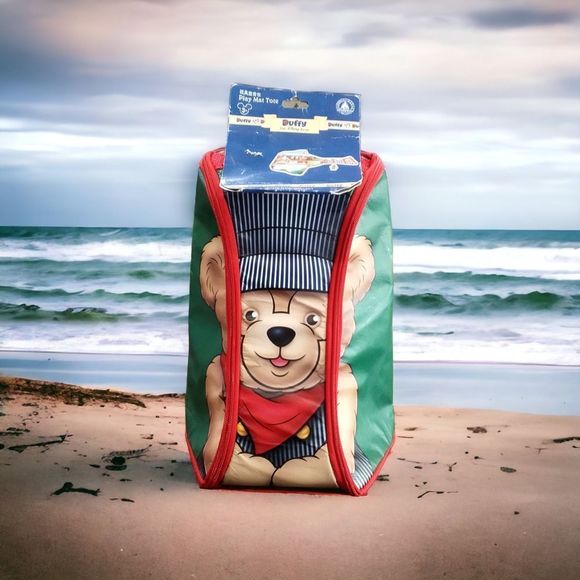 NWT! Genuine Disney Shanghai Resort Duffy Play Mat Tote! - Picture 1 of 10